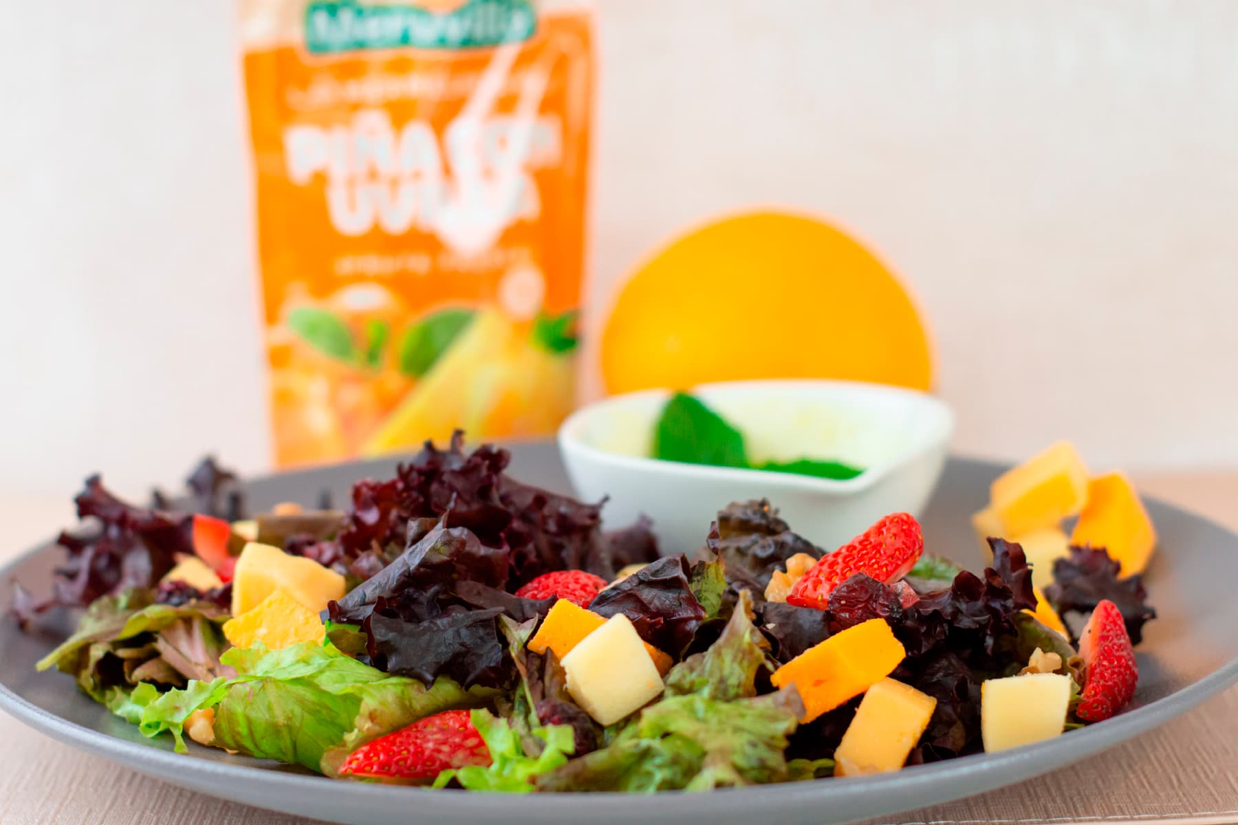 Ensalada de Atún con Mostaza y Cúrcuma